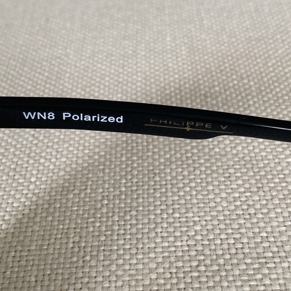 Philippe Plein Horn Rim Double Bridge Black & Gold Framed Sunglasses Unisex - Picture 10 of 16